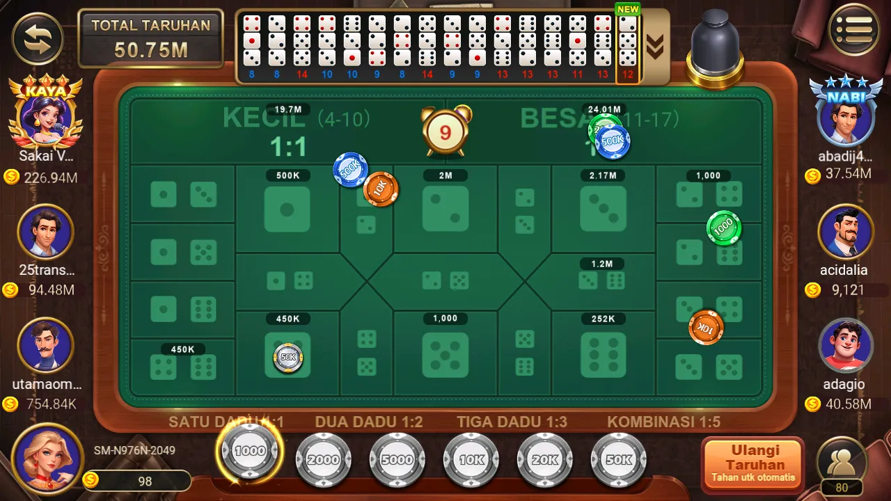 Game Dadu Online